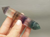 Fluorite Crystal Double Terminated Point 4.2 inch Wand #O10