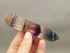 Fluorite Crystal Double Terminated Point 4.4 inch Wand #O11