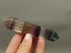 Fluorite Crystal Double Terminated Point 4.4 inch Wand #O11