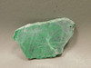 Maw Sit Sit Unpolished Stone Slab Green Jade Small Rock #O15