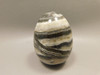 Spirit Stone Egg Yavapai Travertine 2.4 inch Carved Rock Arizona #O4