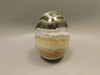 Spirit Stone Egg Yavapai Travertine 2.5 inch Carved Rock Arizona #O6
