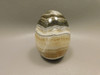 Spirit Stone Egg Yavapai Travertine 2.5 inch Carved Rock Arizona #O6