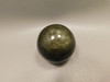 Gold Sheen Obsidian Sphere 1.7 inch Chatoyant 43 mm Stone Ball #Og14