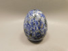 Sodalite Stone Egg 2 inch 50 mm Blue Gemstone Brazil #O12