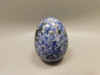 Sodalite Stone Egg 2 inch 50 mm Blue Gemstone Brazil #O12