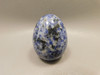 Sodalite Stone Egg 2 inch 50 mm Blue Gemstone Brazil #O12