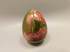 Cherry Creek Jasper Egg 2 inch Rock Mineral Red Creek Stone #O5