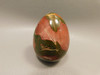 Cherry Creek Jasper Egg 2 inch Rock Mineral Red Creek Stone #O5