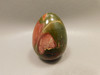Cherry Creek Jasper Egg 2 inch Rock Mineral Red Creek Stone #O5