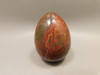Cherry Creek Jasper Egg 2 inch Rock Mineral Red Creek Stone #O7
