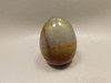 Carnelian Agate Egg Shaped Stone 2 inch Orange Gemstone #O13