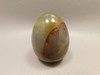 Carnelian Agate Egg Shaped Stone 2 inch Orange Gemstone #O13