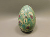 Ruby and Fuchsite Egg Shaped Stone 2.4 inch Carved Rock #O4