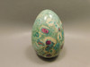 Ruby and Fuchsite Egg Shaped Stone 2.4 inch Carved Rock #O4