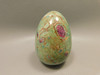Ruby and Fuchsite Egg Shaped Stone 2.4 inch Carved Rock #O4