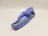 Lizard Figurine Blue Lapis Collectible Gemstone Animal Carving #O252