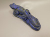 Lizard Iguana Blue Lapis Collectible Gemstone Animal Carving #O250