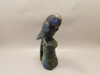 Parrot Bird Figurine Labradorite Hand Carved 5 inch Gemstone #O267