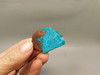 Gem Silica Chrysocolla Cuprite Unpolished Stone Slab Rough Rock #O105