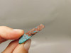 Gem Silica Chrysocolla Cuprite Unpolished Stone Slab Rough Rock #O101
