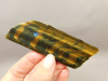Tiger-eye Rough Rock Yellow Blue Tiger's Eye Stone Slab Cabbing #O7