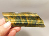 Tiger-eye Rough Rock Yellow Blue Tiger's Eye Stone Slab Cabbing #O12