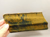 Tiger-eye Rough Rock Yellow Blue Tiger's Eye Stone Slab Cabbing #O5