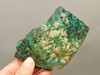 Gem Silica Chrysocolla Inspiration Mine Unpolished Stone Slab #O1