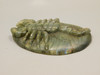 Scorpion Figurine Gemstone Carving Labradorite  #O212