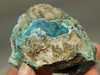 Drusy Chrysocolla Mineral Specimen Blue Druse Green Malachite #O4