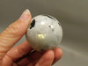 Moonstone Sphere 1.7 inch Polished Rock Rainbow Gemstone India #O15