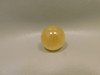 Honey Calcite Stone 1.4 inch Sphere Rock 36 mm Crystal Ball #O4