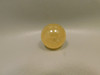 Honey Calcite Stone 1.4 inch Sphere Rock 36 mm Crystal Ball #O4