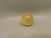 Honey Calcite Stone 1.4 inch Sphere Rock 36 mm Crystal Ball #O4