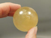 Honey Calcite Stone 1.6 inch Sphere Rock 40 mm Crystal Ball #O7