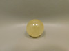 Honey Calcite Stone 1.4 inch Sphere Rock 35 mm Crystal Ball #O19