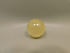Honey Calcite Stone 1.4 inch Sphere Rock 35 mm Crystal Ball #O19