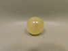 Honey Calcite Stone 1.4 inch Sphere Rock 35 mm Crystal Ball #O19