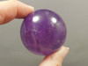 Amethyst Sphere 1.6 inch Natural Purple Gemstone 42 mm #O14