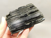 Black Tourmaline Natural 3.7 inch Crystal Schorl Mineral Specimen  #O1