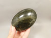 Gold Sheen Obsidian Polished Rock 3.9 inch Massage Palm Stone #0g1