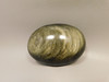 Gold Sheen Obsidian Polished Rock 3.7 inch Massage Palm Stone #0g3