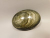 Gold Sheen Obsidian Polished Rock 3.7 inch Massage Palm Stone #0g3