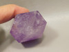 Amethyst Double Terminated Crystal 2.4 inch Purple Gemstone #O6