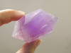 Amethyst Double Terminated Crystal 2.4 inch Purple Gemstone #O6