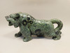 Tiger Figurine Carving Kabamba Jasper 6 Inch Stone Animal #O498