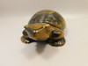 Turtle Figurine Tiger-eye 5.5 inch Gemstone Animal Carving #O73