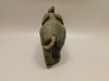 Elephant Carving Figurine Labradorite Carved Stone Animal #O171