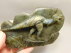 Dinosaur Carving Labradorite 5.26 inch Carved Tyrannosaurus Rex #O51